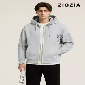 [지오지아][지오지아] 포켓 네추럴 워싱 집업 점퍼 S (AGD4TC1604)