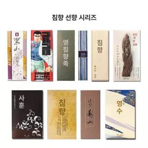 니폰코도 영수 침향 불교 스틱 고급 인센스 선향 제사 모모야마 온킹 일본산 일본향도 향초