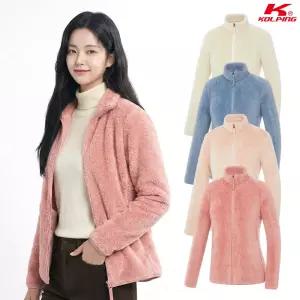 콜핑 2204JK643W 기본 소프트 여자 겨울 플리스 자켓