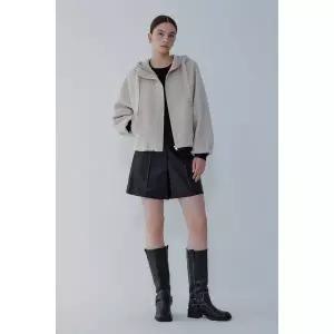 [VOV](마산점) 울 믹스 후디드 다운 점퍼 7155417013