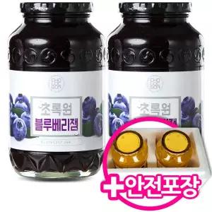 초록원 블루베리잼 1kgx2 안전포장 2118551 J