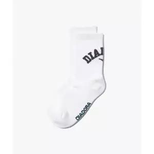 [디아도라] 아치 로고 미드 양말 화이트 147524382