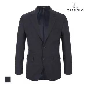 [TREMOLO] 글렌체크 네이비 정장 자켓_TGNGAWF8351