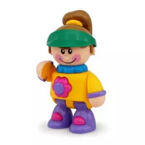 감각발달 딸깍이 유아피규어 여자아이 역할인형 블럭놀이 사람모형 어린이집 이모선물