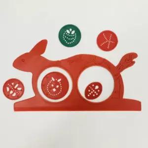 창의와날개 토끼와거북이 회전그래프 모양자 스피로그래프