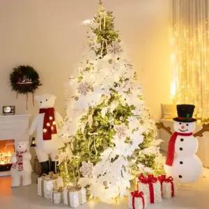 플라워트리 크리스마스트리 장식 풀세트 로망스노르딕 300cm 양면