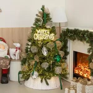 플라워트리 크리스마스 트리 장식 풀세트 그린파운튼 150cm 양면