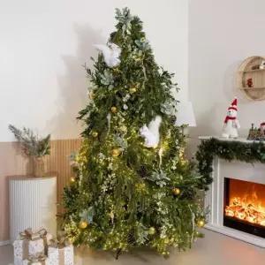 플라워트리 크리스마스트리 장식 풀세트 유카리올리브 240cm 양면