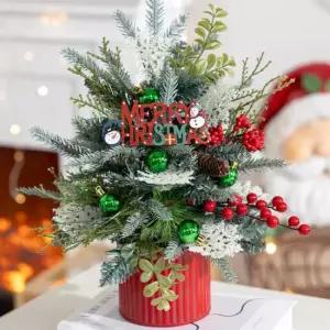 플라워트리 크리스마스 미니트리 화분 콘베리 set 45cm 장식 소품