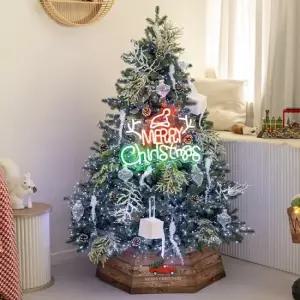 플라워트리 크리스마스 트리 장식 풀세트 샤이니펄 150cm 양면