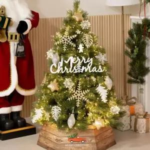 플라워트리 크리스마스트리 장식 풀세트 프리미엄스타 120cm 양면
