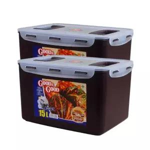 굿앤굿 lg 엘지 삼성 비스포크 딤채 호환 김치 냉장고 김치통 스탠드형 통 15L