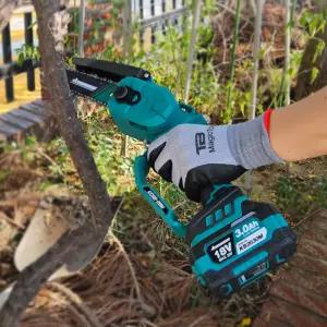 KASIWA 무선 체인톱 15cm 충전식 전기톱 전동톱 마끼다 호환