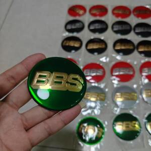 4PCS 65MM BBS 스티커 휠 센터 림 캡 엠블럼 데칼 3D 로고 6 색 자동차 액세서리에 편안함