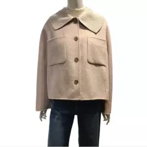 [롯데백화점]SOUP 니트 카라 핸드메이드 자켓(SBAJK35)