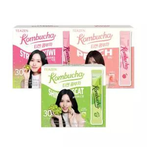 콤부차 30스틱x3박스(스트로베리키위+피치+샤인머스캣)
