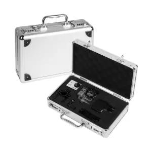 (소) 이놀 넘버락 알루미늄 메모리폼 하드케이스 007 공구 가방 DIY 스폰지 박스 다용도 정리 보관함