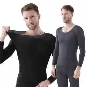 남성 겨울 경량 내의세트 가을 겨울 간절기내의 상하세트 발열 방한