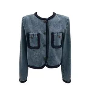 워싱트위드 데님자켓