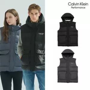 [캘빈클라인 퍼포먼스][캘빈클라인](초특가) 캘빈클라인 후드 패딩 베스트 1종(컬러 택 1)_683647