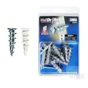 SH월드 코브라앙카 석고앙카 월드릴러 042RE M4 아연 10개입