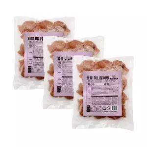 붕붕 미니붕어빵 고구마 500g x3개