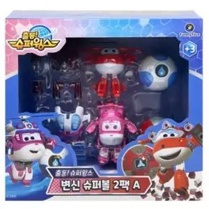 변신로봇 슈퍼볼 호기 아리 슈퍼윙스세트 4세 상상력 혼자놀기 사고력 남아장난감 5세