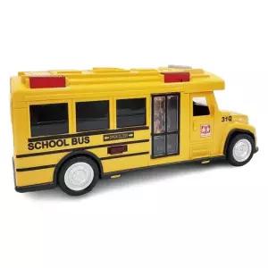 싸이렌완구 후릭션기어 문열리는 스쿨버스장난감 창의력 이동수단 오감발달 주차놀이