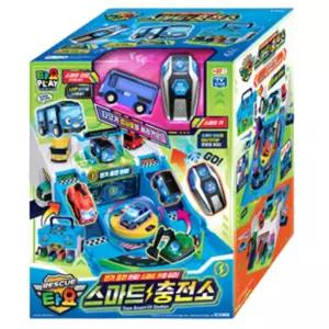 타요버스 원격조종 주차놀이 레일달리는 스마트충전소 미니카 직업체험 창의력향상