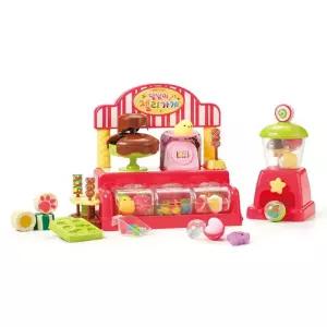 4세여아 정서발달 젤리진열대 가게놀이세트 음식모형 교육완구 직업체험 6세 혼자놀기