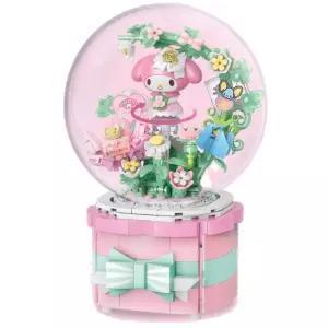 초등선물 블럭조립 회전하는 마이멜로디 오르골 영아악기 뮤직박스 영유아 음악상자