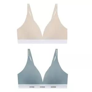 [게스언더웨어](강남점)(2종택1)아웃밴드 퓨징 딥브이 브라렛(GEWBR122)