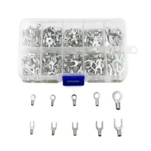 Y형 O형 커넥터 세트 압착단자 터미널압착기 슬리브DIY 320pcs