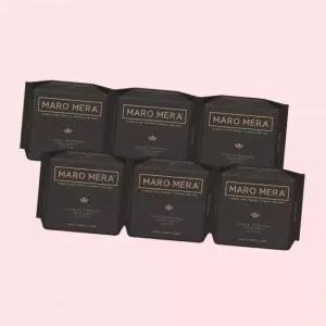 마로메라 순면 감촉 생리대 팬티 속옷 언더웨어 라이너 A 20매 6팩 4307507