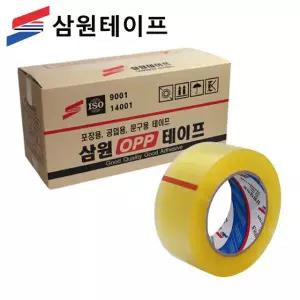 삼원 OPP 박스테이프 중포장 투명 100M 30개