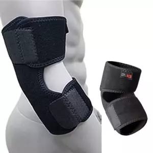 K2 세이프티 IUA119P2 스포츠 에어프랜 팔꿈치 보호대 아대 운동 압박 헬스 레져