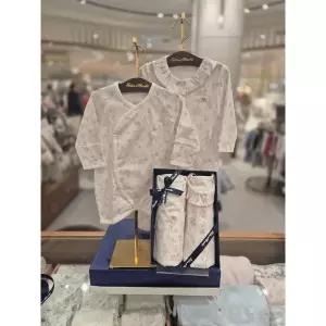 [쇼콜라](강남점)(임신 출산선물)G이솝 우주복 +배냇가운세트 (TNPRIU431P2SET)