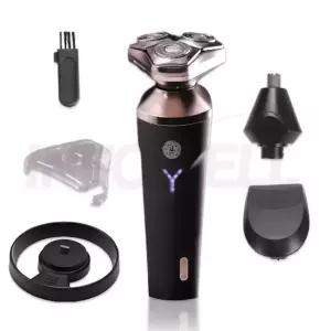 독일 몬타 3헤드 방수면도기 무선 전동 전기 3중날 바리깡 코털 제거 3in1 멀티 헤드 방수 면도기 1세트