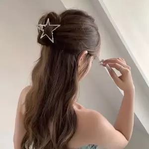 [하프클럽/]실버 스타 메탈 헤어 집게