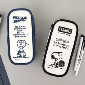 피너츠 스누피 75주년 빈티지 라인 펜 파우치 2 option)