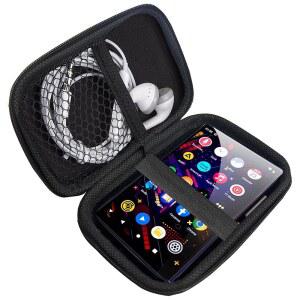 MECHEN H11 Pro MP3 플레이어 케이스, 램쇼 내구성 EVA 휴대용 충격 방지 및 경량 보호 커버와 5인치 플레이어(블랙) 호환