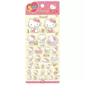 3000 산리오 5사이즈 헬로키티 금박 스티커 캐릭터 에폭시