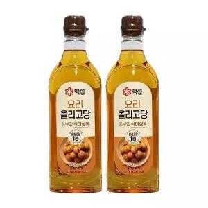 [백설] 요리 올리고당 1.2kg x 2개