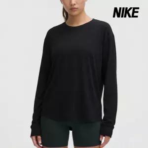 나이키 긴팔티 원 릴렉스드 DF 롱슬리브 여성 블랙 FN2818-010