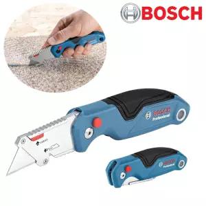 BOSCH 다용도 접이식 커터칼 (날x3개포함) 016BL 유틸리티 작업용칼