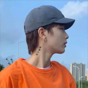 남녀공용 짧은챙 심플 야구모자 찍찍이 무지 숏챙 볼캡