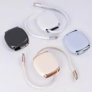 C타입 마그네틱 릴타입 자석 100W 초고속 충전 케이블MAG-RL100W