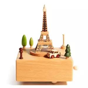 철탑 승용차 오르골 B2073