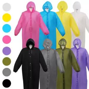 고급 EVA 레인코트 우의 우비 비옷 판초우의 판초의 방수 남성 남자 여성 여자 학생 롱 성인 등산 2252662