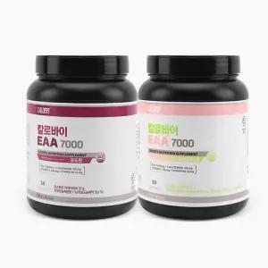 칼로바이 EAA 7000 필수 아미노산 보충제 포도/복숭아라임 500g 1개